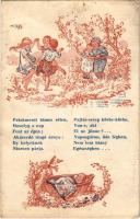 1937 Patakmenti hímes réten, mosolyg a nap fent az égen... Országos Stefánia Szövetség az anyák és csecsemők védelmére / Mother and child protective action propaganda in Hungary s: Szilágyi M. (fl)