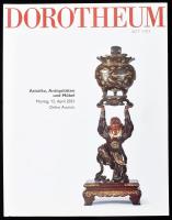 Dorotheum árverési katalógus, ázsiai műtárgyak és bútorok témában, 2021