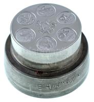 1996. "50 éves a Forint" PP kivitelű Ag emlékérem előlapi verőtő! Készült az érem kibocsát...