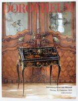 Dorotheum árverési katalógus, antik bútorok és berendezési tárgyak témában, 2023