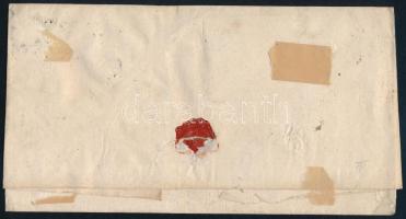 1835 Hivatalos levél / Official cover "UNGHVAR"