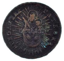 1767. Rézdénár "Mária Terézia / zárt korona" (2xklf) T:XF,F kis patina