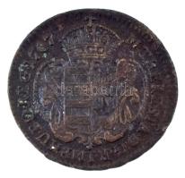 1767. Rézdénár "Mária Terézia / zárt korona" (2xklf) T:XF,F kis patina