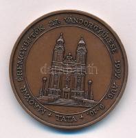 Kelemen Kristóf (1922-2001) 1997. "Fellner Jakab 1722-1780 / MÉE 27. Vándorgyűlése" bronz ...