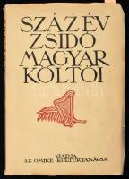 Csergő Hugó (szerk.): Száz év zsidó magyar költői. H.n., OMIKE. Tieder Zsigmond (1887-1979) írónak címzett ajándékozási sorokkal. Kiadói papírkötés, kopottas állapotban.