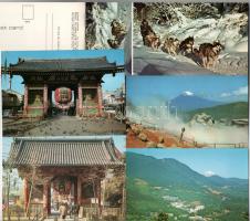3 db modern képeslapfüzet: Alaszka, Japán / 3 modern postcard booklets: Alaska, Japan