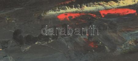 Gaál Lajos jelzéssel: Vitorlások. Olaj, karton. 44,5x66 cm