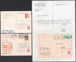 Szirmay Endre költőnek szóló levelek, 10 db, főként Kossuth- és József Attila-díjas költőktől, írókt...