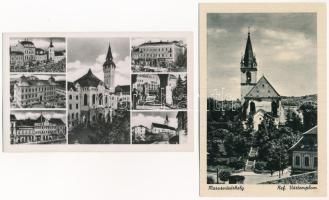 5 db régi erdélyi város képeslap / 5 pre-1945 Transylvanian town-view postcards