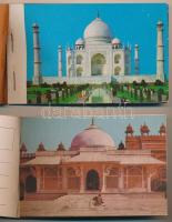 2 db modern indiai képeslapfüzet / 2 modern postcard booklets from India