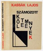 Kassák Lajos: Számozott költemények. 1987, Szépirodalmi. Kiadói félvászon kötés, jó állapotban.