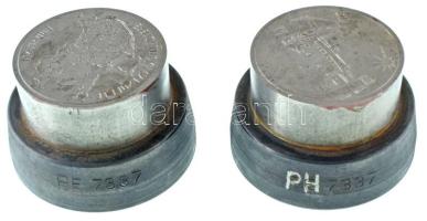 Csúcs Ferenc (1905-1999) 1969. "Budapesti Éremgyűjtők Egyesülete" kétoldalas Ag emlékérem ...