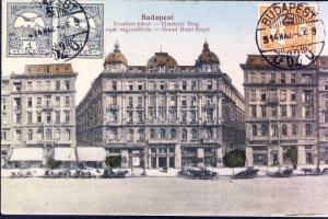 Budapest VII. Erzsébet körút Grand Hotel Royal  Schneller Sándor üzletével