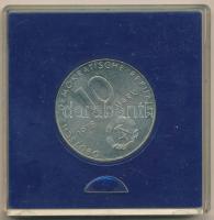 NDK 1978. 10M Cu-Ni "Szovjetunió-NDK közös űrrepülés" műanyag tokban T:AU GDR 1978. 10 Mar...