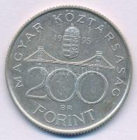 1995. 200Ft Ag "Deák" T:XF 
Adamo F13.1