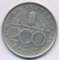 1995. 200Ft Ag "Deák" T:XF patina
Adamo F13.1