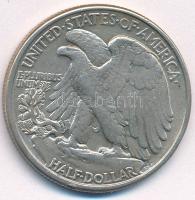 Amerikai Egyesült Államok 1943. 1/2$ Ag "Walking Liberty" T:XF,VF patina 
USA 1943. 1/2 D...