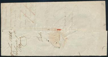1842 Military ex offo cover "KETSKEMÉT" - Brescia. Ex Povera 1842 Katonai ex offo "KE...
