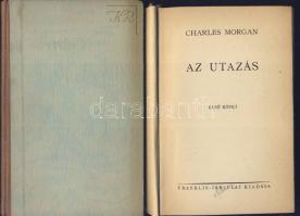 ~1940 Charles Morgan: Az utazás című könyv I-II. kötete a Franklin-Társulat kiadásában, jó állapotban