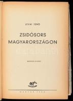 Lévai Jenő: Zsidósors Magyarországon. Bp., 1948, Magyar Téka, 479+(1). Kiadói félvászon-kötés, nagyr...