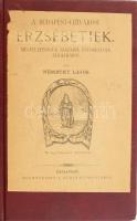 Némethy Lajos: A Budapest-vizivárosi Erzsébetiek. Megtelepedésük századik évfordulója alkalmából. Tíz régi rézmetszet utánzatával. Bp., [1885], Rudnyánszky A.-ny., 41+(1) p.+ 9 t. Modern műbőr-kötésben, tulajdonosi bélyegzővel, ceruzás bejegyzésekkel és aláhúzásokkal.