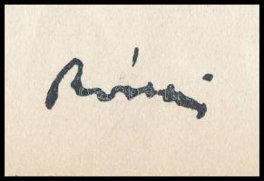 Rippl-Rónai József (1861-1927): Kedvenc kutyáim. Cinkográfia, papír, jelzett a cinkográfián, 17x25 c...