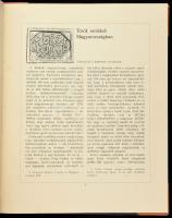 Foerk Ernő: Török emlékek Magyarországban. (Bp., 1918, Korvin-Testvérek-ny.), 19+(1) p.+ 50 (egészoldalas ábrák) t. Átkötött, modern félbőr-kötésben, jó állapotban, címlap nélkül.