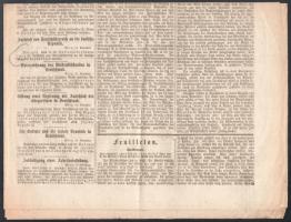 1918 I. Károly császár, magyar király trónról való lemondó nyilatkozata a Neue Freie Presse c. lap n...
