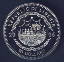 Libéria 2006. 10$ "Szabadság pillanatai - Magyar forradalom 1956" multicolor T:PP HUNGARIK...