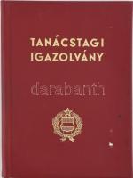 1971 Bp, V. kerületi fényképes tanácstagi igazolvány
