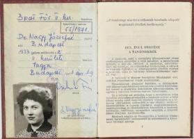 1971 Bp, V. kerületi fényképes tanácstagi igazolvány