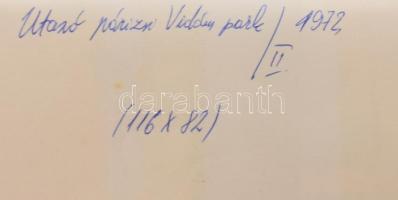 Utazó Párizsi Vidámpark, plakát, hajtott, 116×82 cm