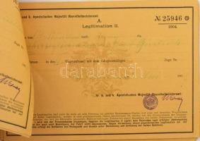 1907 Őfelsége Károly főherceg (a későbbi osztrák császár és magyar király) utazási elszámolása Bécs-...