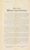 1893 Marosvásárhely sz. kir. város törvényhatósági bizottságának felirata a Magyar Országgyűléshez, a főrendiház demokratikus alapon való reformálása ügyében