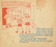 Pápa Relli: Ferkó. Egy kisfiú és egy kislány története. H.n., Bibliotheca. Egészvászon kötés, viselt...