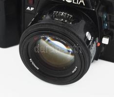 Minolta 7000 kamera 1:1,4, f: 50 mm objektívvel szögben állítható keresővel