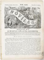 1859 Nővilág c. hetilap össz. 6 db száma (12.-17.)