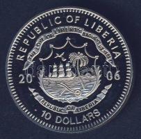 Libéria 2006. 10$ "Szabadság pillanatai - A Varsói Szerződés felbontása 1991" multicolor T...