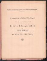 Héjasfalva-Székelyudvarhelyi Helyi Érdekű Vasút (Székely vasut) Rt. XXIII. évi jelentése az 1901-ik ...
