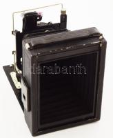 Zeiss Ikon FD fényképezőgép Tessar 1:4,5 f: 15 mm objektívvel, kazettával, bőr tokban