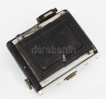 cca 1920 Plaubel Makina lemezes fényképezőgép kissé kopott / cca 1920 Vintage Plaubel Makina camera