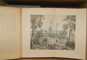 1906-07 Gáspár Ferencz: A Föld körül. I.-VI. kötet. Teljes sorozat /Előszó: Vámbéry Ármin./ Singer é...
