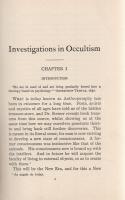 Steiner, Rudolph: 
Investigations in Occultism. Showing its Practical Value in Daily Life. Based up...
