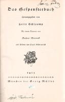 Das Gespensterbuch. Herausgegeben von Felix Schloemp. Mit Bildern von Paul Scheurich. [Luxuskiadás.]...