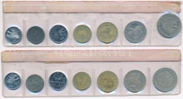 Ausztria 1977-1978. 2gr - 10Sch forgalmi sor (2xklf) T:UNC-AU
Austria 1977-1978. 2 Groschen - 10 Sc...