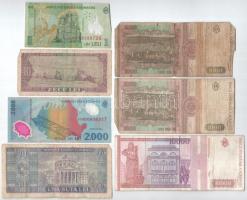 Románia 1966-2005. 1L-10.000L (7db/6xklf) T:F,VG
Romania 1966-2005. 1 Leu - 10.000 Lei (7pcs/6xdiff...