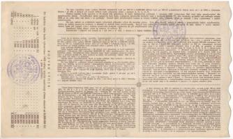 Csehszlovákia 1921. "Állami nyereménysorsjegy" 100K-ról T:F
Czechoslovakia 1921. "St...