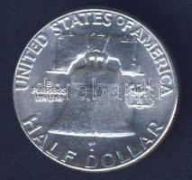 USA 1961. 1/2$ Ag "Franklin" T:1/2+