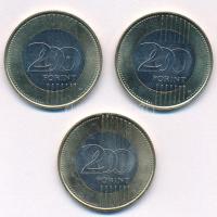 2023. 200Ft bicolor "Petőfi 200" (3x) T:UNC,AU