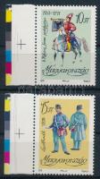 1992 Postatisztek és alkalmazottak ruhái ívszéli sor ívszéli jelzéssel / Mi 4225-4226 margin set